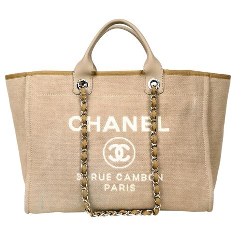 chanel tan tote|chanel tote bags website.